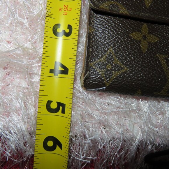 Louis Vuitton Monogram Embossed Coated Canvas Leather Classic Sarah Wallet - Picture 12 of 16